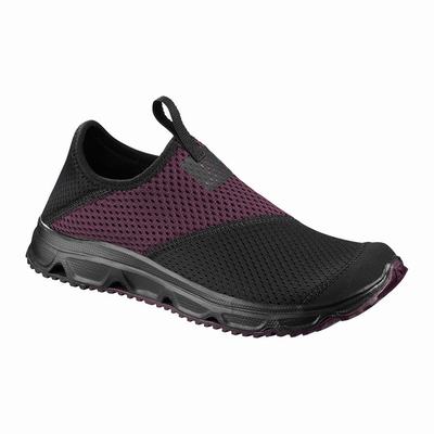 Salomon RX MOC 4.0 W - Naisten Polkujuoksukengät - Mustat